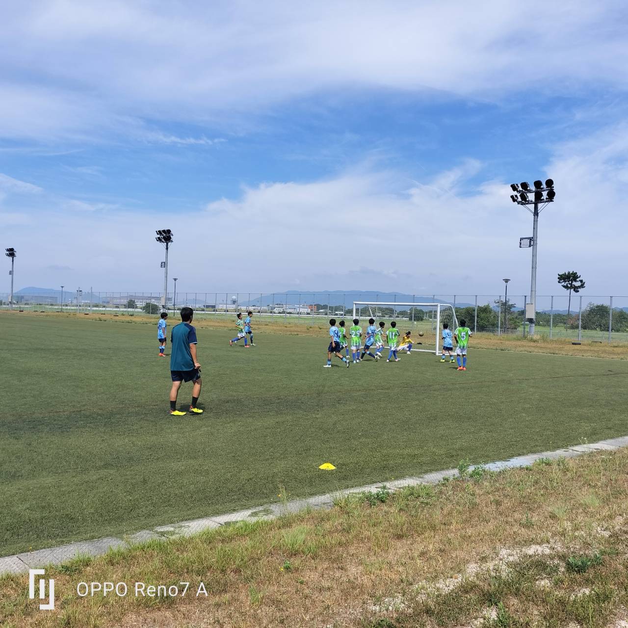 トレーニングマッチを行いました。